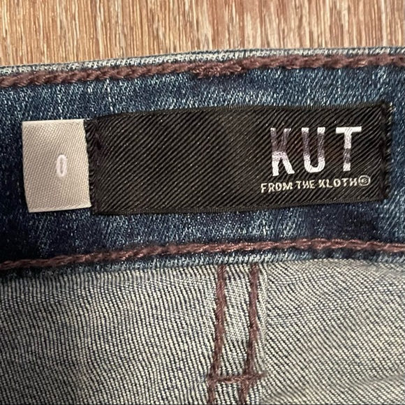 KUT from the Kloth Connie High-Rise Ankle Skinny Raw Hem size 0 jeans - Picture 14 of 14